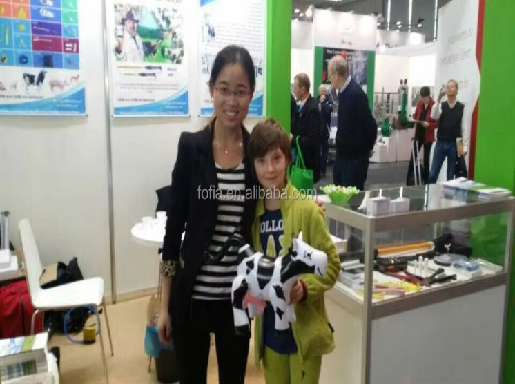 FOFIA White Waterproof Plastic 134.2KHz USB Short-Range RFID Fixed Reader ISO11784/5 Protocol 0~50cm Reading Distance for Farm