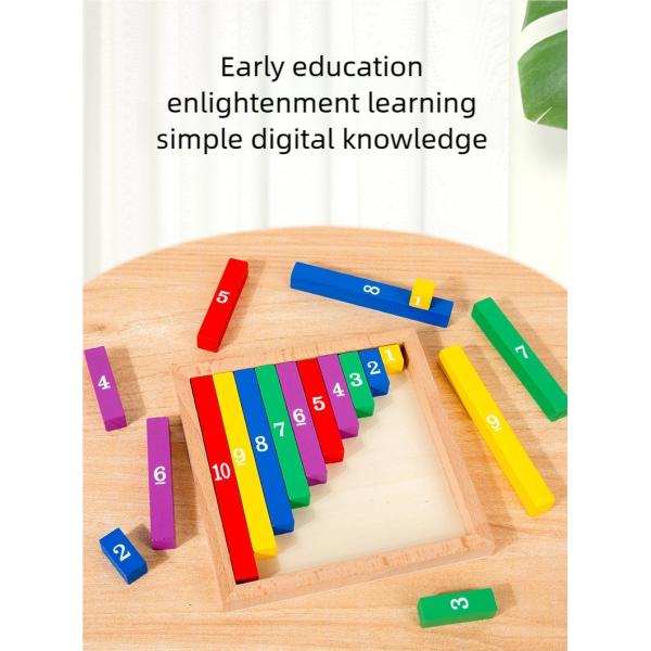 Montessori Mathematics Math Teaching Aids Kids Preschool Education Toys Wooden Math Learning Toys
