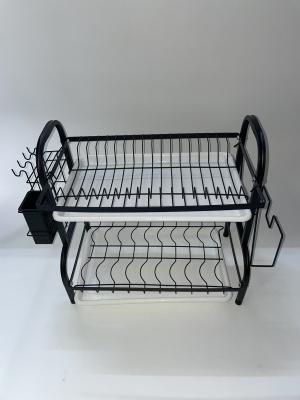 Kitchen Dish Rack Easy To Assemble Folding Rack for Organizational Needs