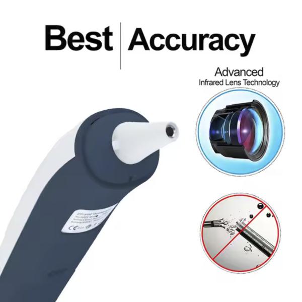Instant Read Forehead Ear Digital Infrared Thermometer With Auto Shutdown