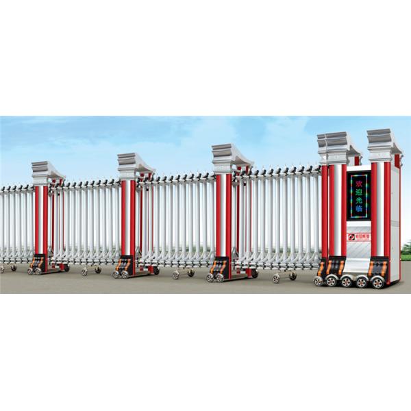 Stainless Steel Electric Retractable Door For Shopping Center