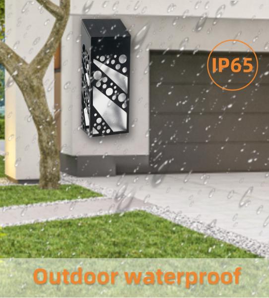 Cerca solar decorativa impermeável Light Monocrystalline For exterior