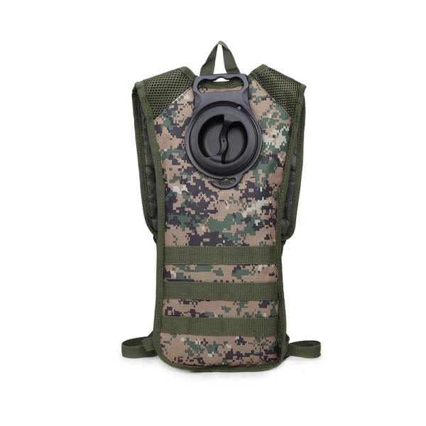 Unisex Mountaineering and Travel Hydration Water Backpack with Interior Zipper Pocket