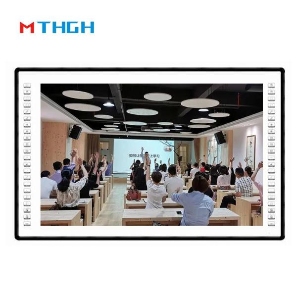 83 Inch Smart Interactive Whiteboard with Infrared Touch Technology and 4K Resolution for Education and Conference