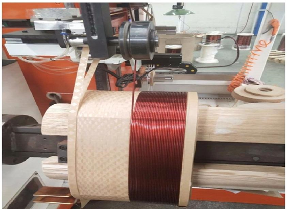 Triangle Three Dimensional Iron Core Transformer Automatic Wire Winding Machine