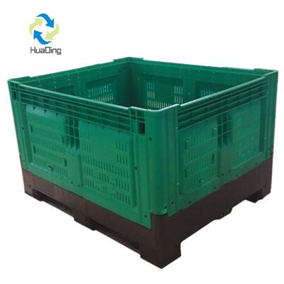 1200*1000*760mmBest Selling collapsible plastic box stackable sotrage pallet box