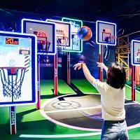 Máquina Elétrica de Arcade Interior Nova Máquina Eletrônica de Pontuação de Basquetebol