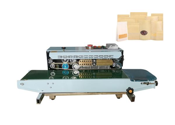 Eco Friendly Plastic Bags 12mm 16m/Min Food Sealing Machine