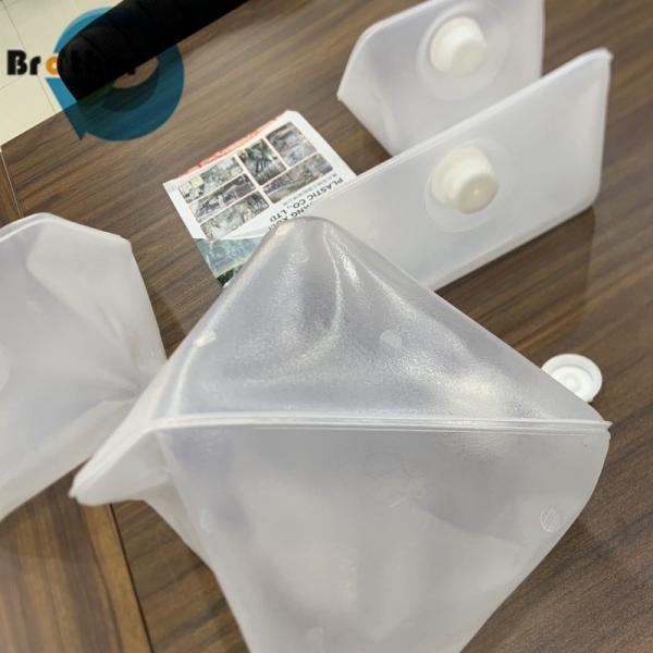 Cubitainer 15L Soft Foldable LDPE Medical Grade Plastic Bucket Liquid Container Reagent Packaging Medical Consumables