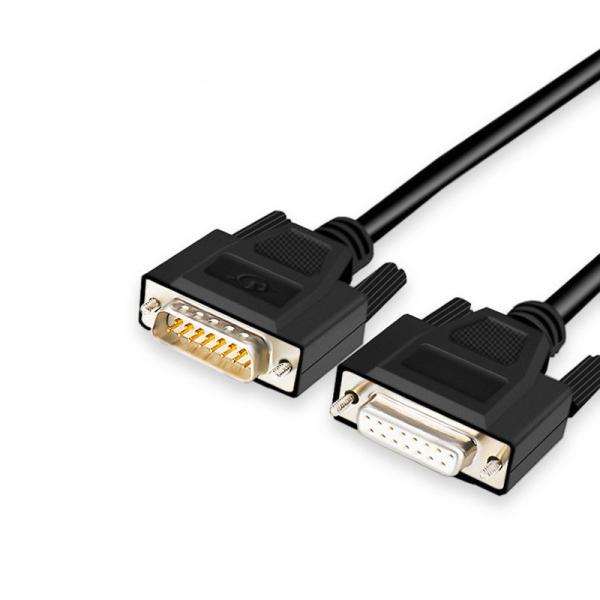 Db25 Db50 PVC Male To Female Rs232 Cable For Data Tranmission