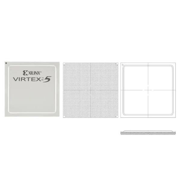 XC5VLX220-2FF1760C IC FPGA FBGA-1760 Field Programmable Gate Array