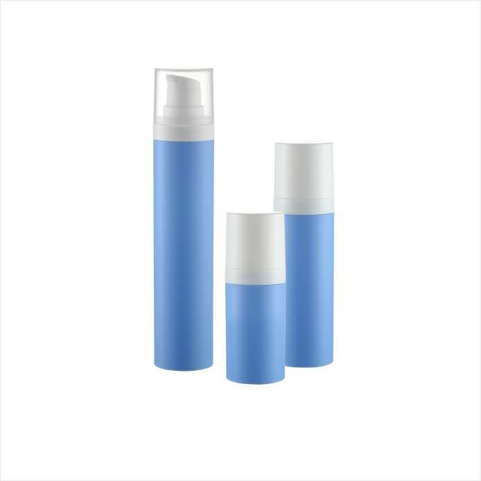 15ml 30ml 50ml вокруг одностеночной косметической безвоздушной бутылки насоса в годном для повторного использования материале