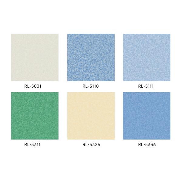 Healthcare Facility With Homogeneous Vinyl Flooring Non-Slip Antibacterial Easy To Disinfect