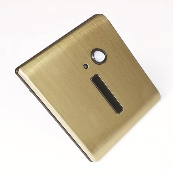 Home Decoration Indoor Step Light with Curved Plate and Sensor Control 3000K/4000K CCT