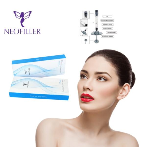 Transparent Hyaluronic Acid Dermal Filler Hypodermic Injection 1ml*2 Syringes