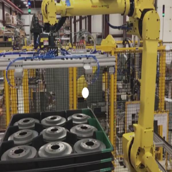 Industrial Second Hand Fanuc Robot For CNC Machine Car Load / Unload