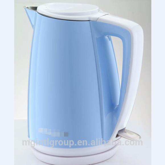 Battery Powered  Double Wall Electric Kettle 1.7L Cordless Electric Kettle