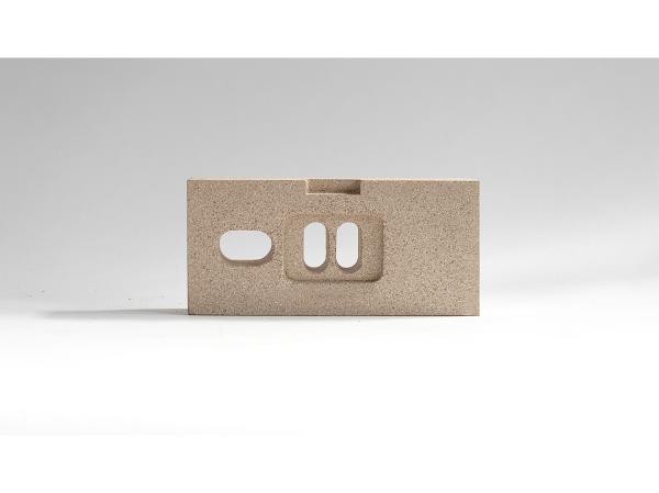 Vermiculite Firebrick Fire Board , Nontoxic Fireproof Cement Board For Fireplaces
