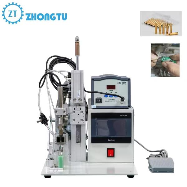 Semi Automatic LED Strip Soldering Machine for SMT PCB Assembly and USB Cable Connection 2.5kg 0.5Mpa