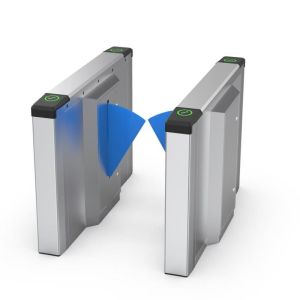 304 Stainless Steel Turnstile Gate Fully Automatic Two Way Facial Recognition