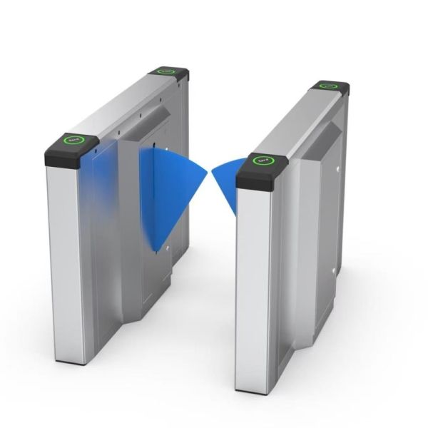 304 Stainless Steel Turnstile Gate Fully Automatic Two Way Facial Recognition Turnstile