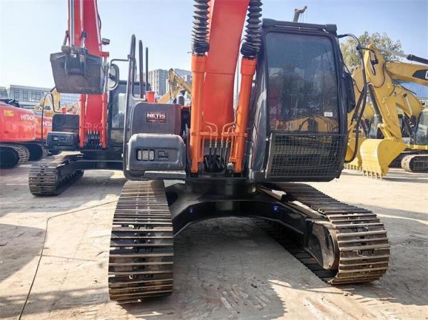 Excavadora hidráulica usada de 12 toneladas Hitachi ZX120 Japão Original com motor ISUZU