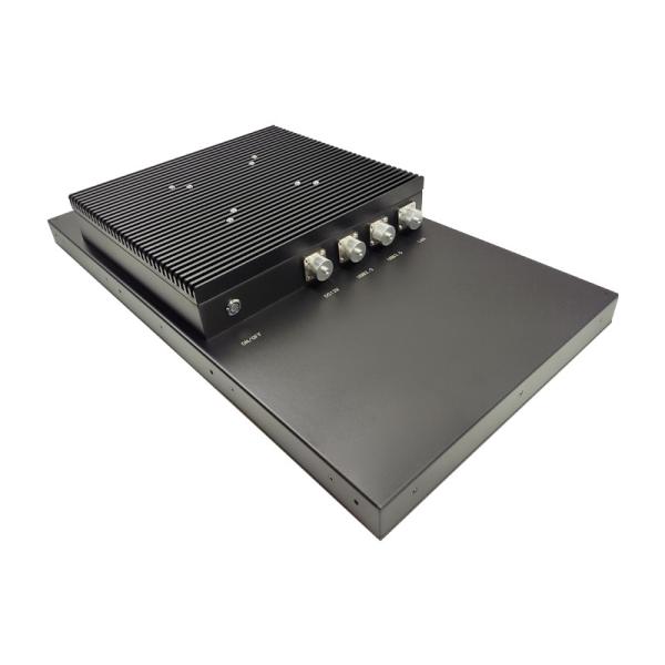 Ordinateur tout-en-un industriel tactile capacitif de 15,6 pouces, haute luminosité 1000 nits, entièrement étanche IP65, avec lecteur de carte RFID, module d'empreintes digitales, caméra, haut-parleur