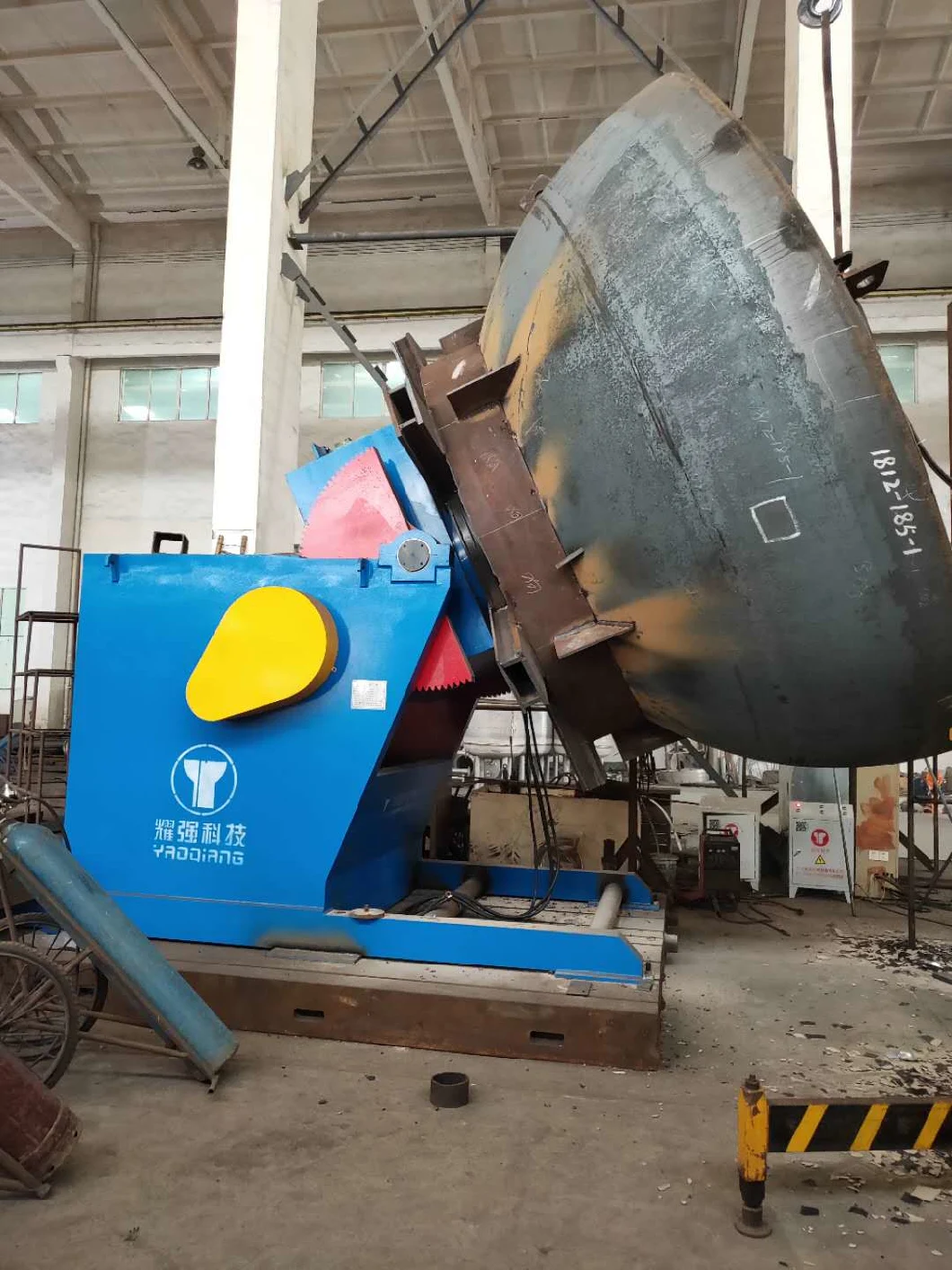 таблица машины позиционера автоматной сварки 200t поворачивая для стальной структуры
