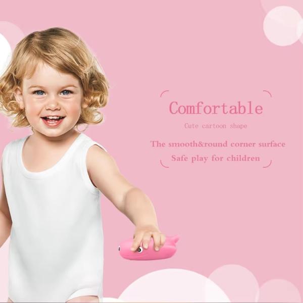 DTH-158 Cute Fish Appearance Digital Baby Bath Thermometer Environmental Protection Harmless Health