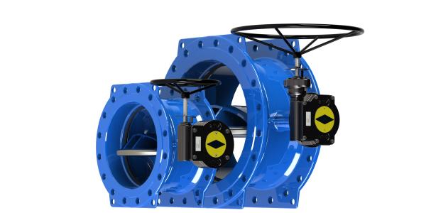 AWWA C504 Double Eccentric Butterfly Valve Drinking Water Approved SS304 Coated Disc