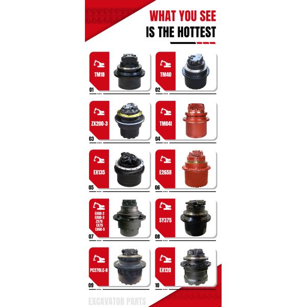 JCB JZ140 Final Drive For Excavator Parts Hydraulic Travel Motor