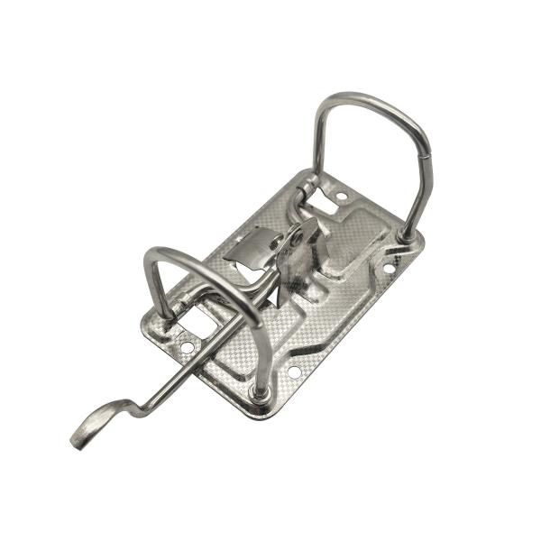 Silver Lever Arch File Metal Clips 2 Inch Lever Arch Mechanism OEM