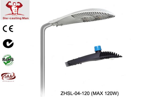 CE Approved 5 Years Warranty Dimmable 120w Cobra COB Outdoor LED Street Lights Aluminum Housing 14400lm IP66
