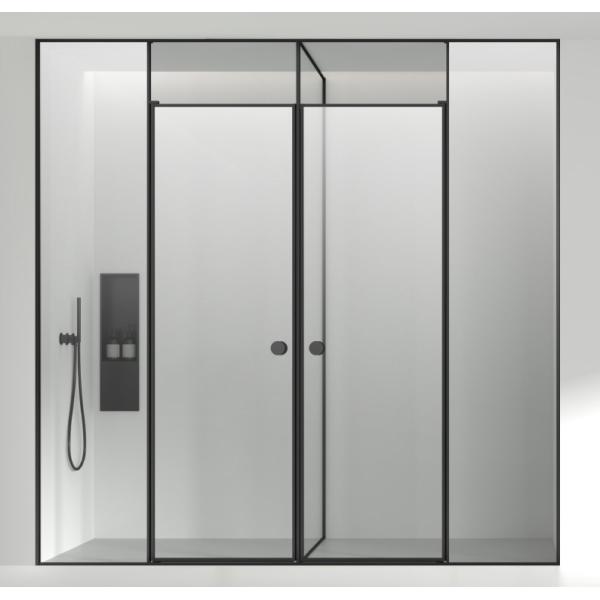 Acero inoxidable fundición de precisión Sala de ducha manija de puerta redonda