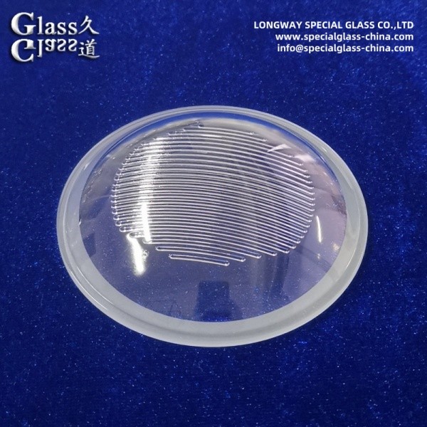 High Temperature Resistant Borosilicate Glass Cover For Led Street Lighting