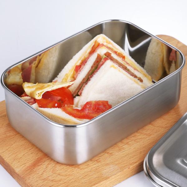 Eco - Friendly Stainless Steel Lunch Box  Personalised Bento Box Containers