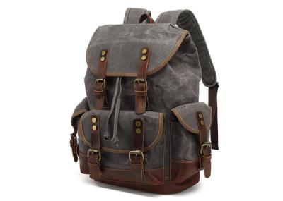 Men Anti Theft  Vintage Leather Duffle Bag