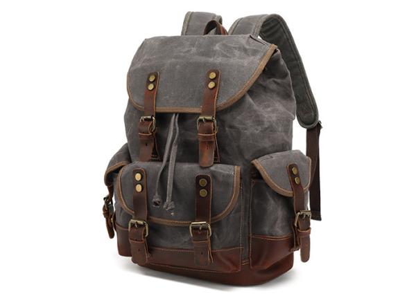 Men Anti Theft  Vintage Leather Duffle Bag