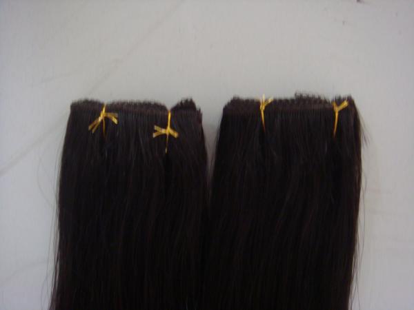 100G Clip In Hair Extensions Ruban adhésif à cheveux humains réutilisable