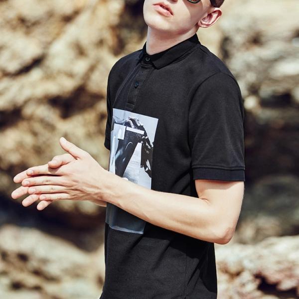 High End Mens Short Sleeve Polo Shirts Golf Clothes Lightweight Screen Printing