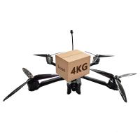FPV Drone 10 polegadas 4kg Carga útil com câmera de imagem térmica e VR Gafas Drones de corrida