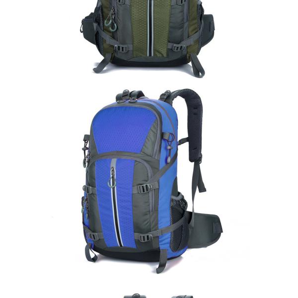 Large Capacity Outdoor Sports Backpacks , Men Women Travel Backpack Custom Logo