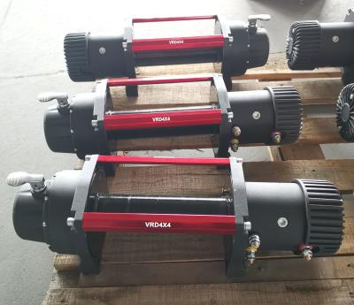 Off road recovery winch 12000lbs 12V 24V 4x4 electric winch with synthetic rope
