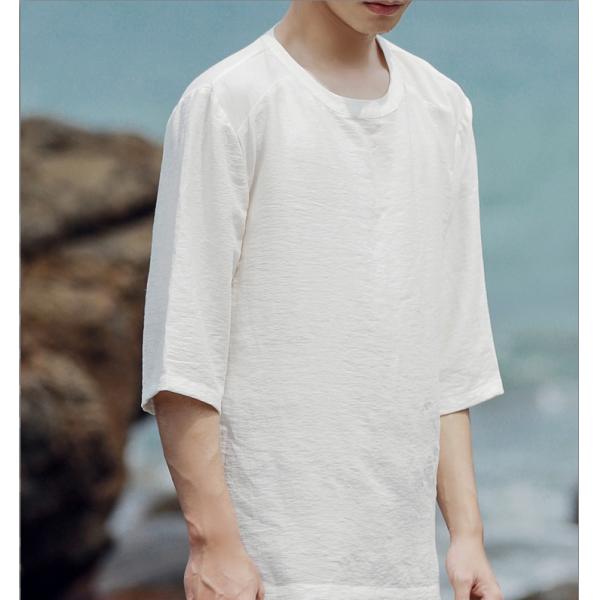 Latest Designs Blank Bulk Hemp T Shirts , Oversized White T Shirt Anti Pilling