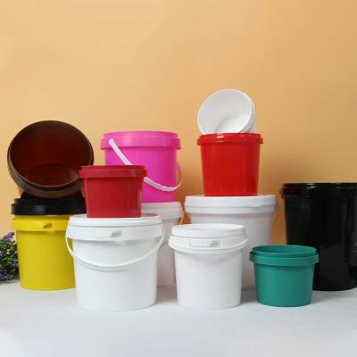 Waterproof Plastic Utility Bucket Plastic Buckets With Lids Storage And Liquid Disposal