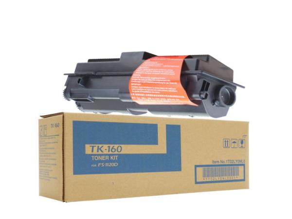 Kyocera Tk - 160 rendimento da página do consumidor 2500 do cartucho de toner do laser do preto FS1120