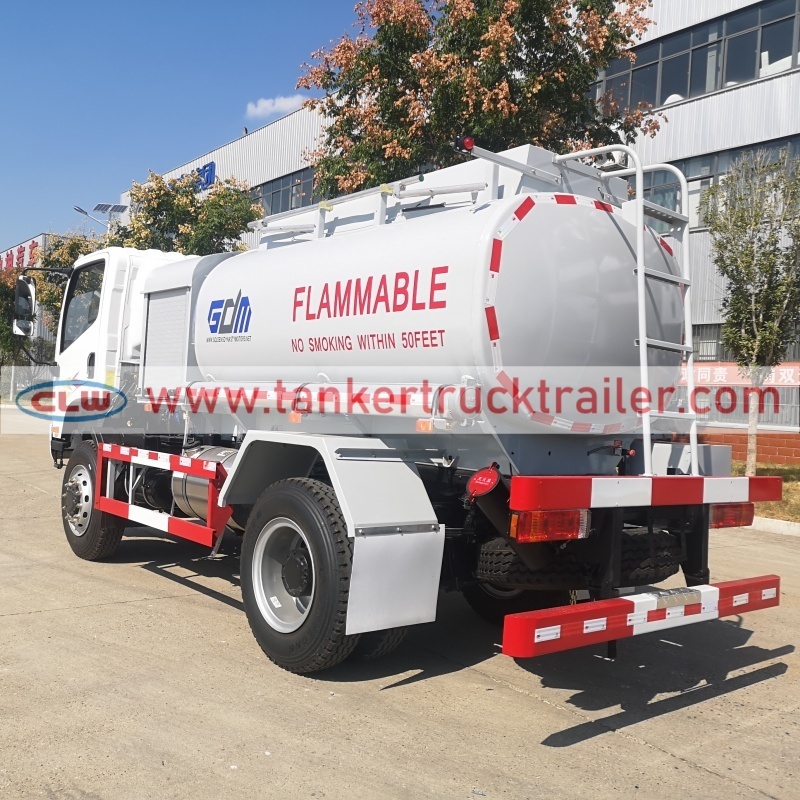 FAW 4×4 5000L Fuel Dispenser Truck for Off-Road Fuel Supply