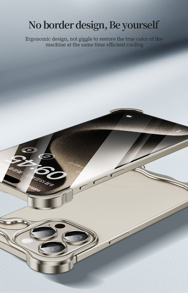 Metal Phone Case for Iphone 15 14 Pro Max 360 Magnetic Cases I 13 Customize Anti Drop Proof Slim Sjk385