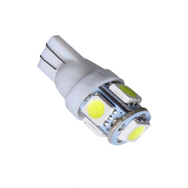 5-SMD 5050 LED Headlight Kits For Cars Plate Dome Door Side Marker Bulbs