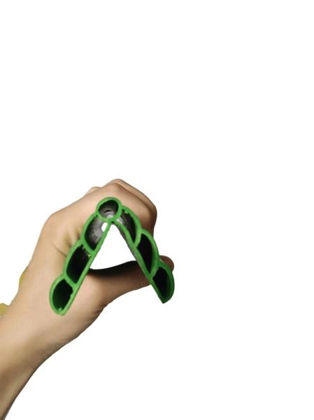 Flame Retardant PC Profile Finished PVC Plastic Profiles Extrusion Customized